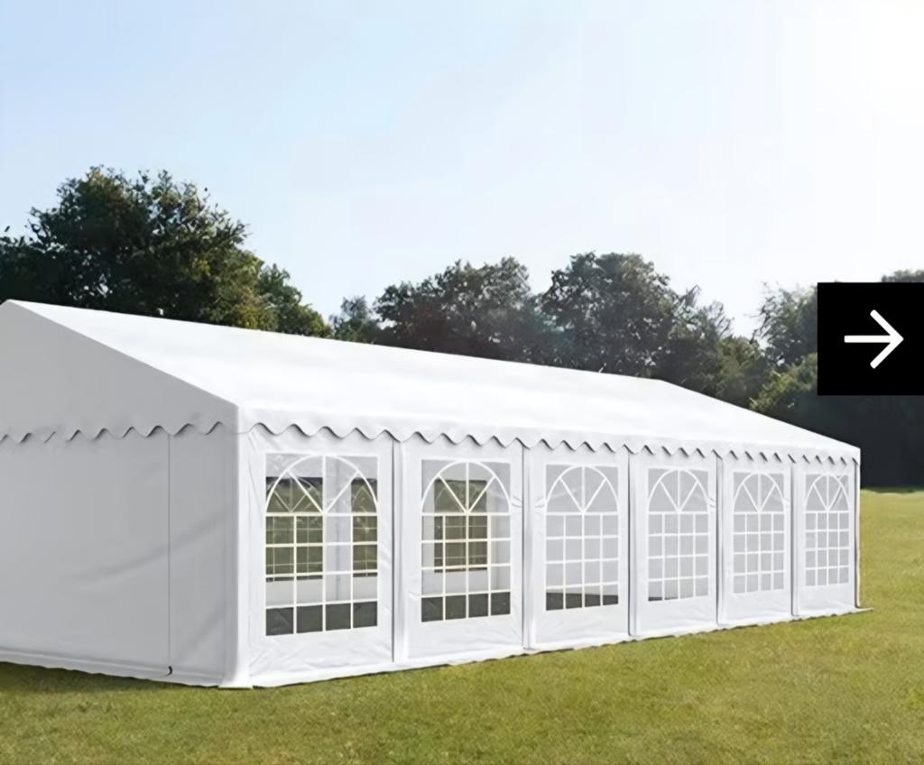 Grote Partytent 6x12m voor Feesten en Evenementen, Tuin en Terras, Partytenten, Gebruikt, Partytent, 6 meter of meer, 8 meter of meer