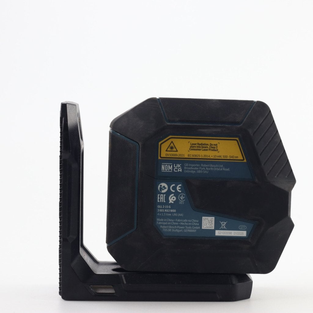 Bosch Professional GLL 2-15G Laser, Bosch, Zo goed als nieuw, Support@bosch.com, Robert Bosch GmbH
Robert-Bosch-Platz 1
70839 Gerlingen-SchillerhÃ¶he
Germany