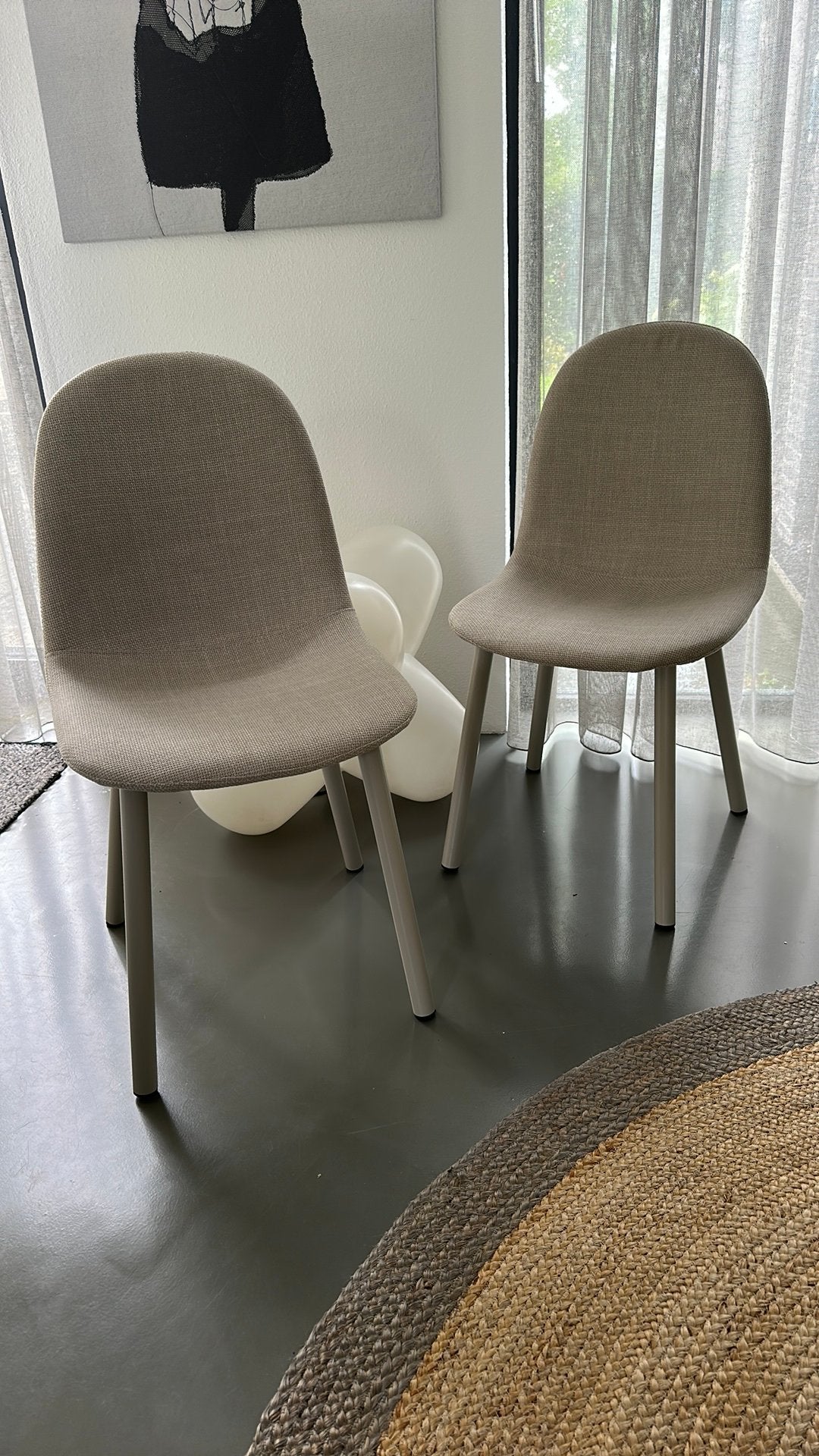 Vtwonen loods 5 eetkamerstoelen 4 stuks jysk, Huis en Inrichting, Stoelen, Ophalen, Zo goed als nieuw, Overige kleuren, Vier