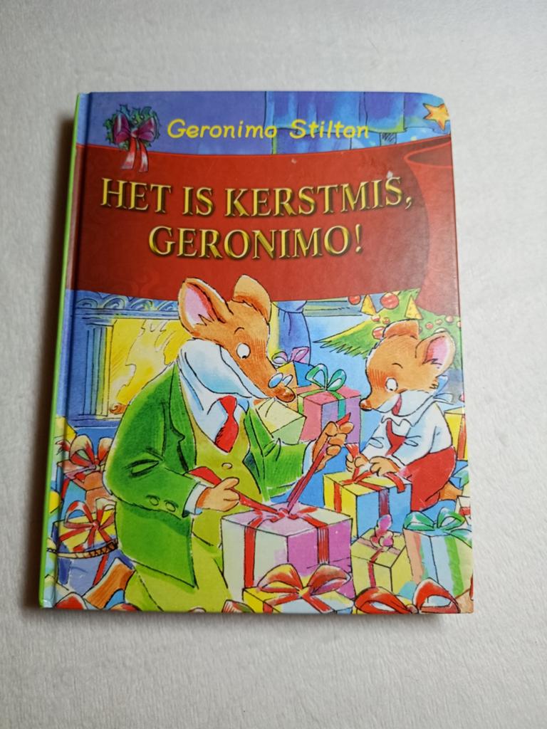 Geronimo Stilton - Het is Kerstmis, Geronimo, Fictie algemeen, Geronimo Stilton, Ophalen of Verzenden, Zo goed als nieuw