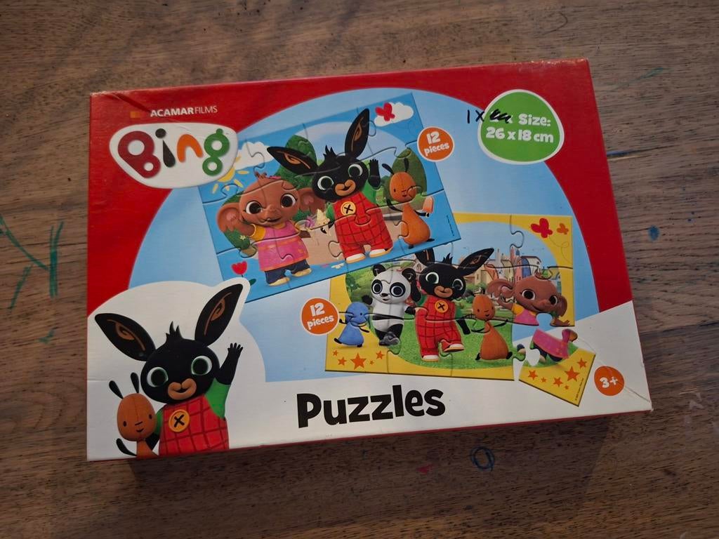 Bing puzzel, Kinderen en Baby's, Speelgoed | Kinderpuzzels, Ophalen of Verzenden