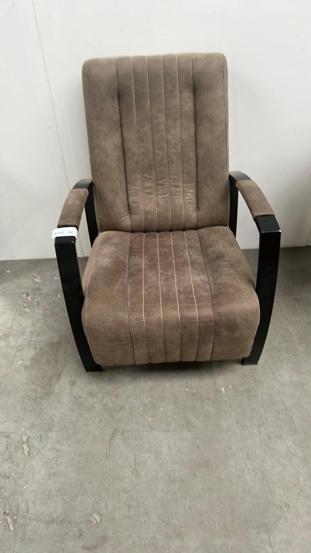 Stoel suede stof—> 10 euro!, Huis en Inrichting, Ophalen, Overige materialen, Gebruikt, Eén