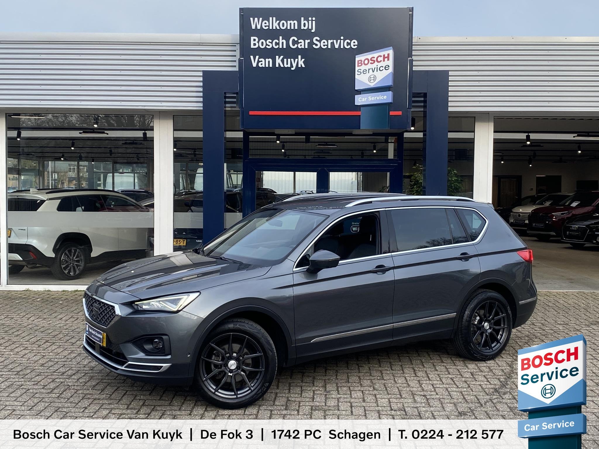SEAT Tarraco 1.5 TSI Xcellence / NL-Auto / Elektr.-Stoelen m, Auto's, Voorwielaandrijving, Stof, Euro 6, 4 cilinders