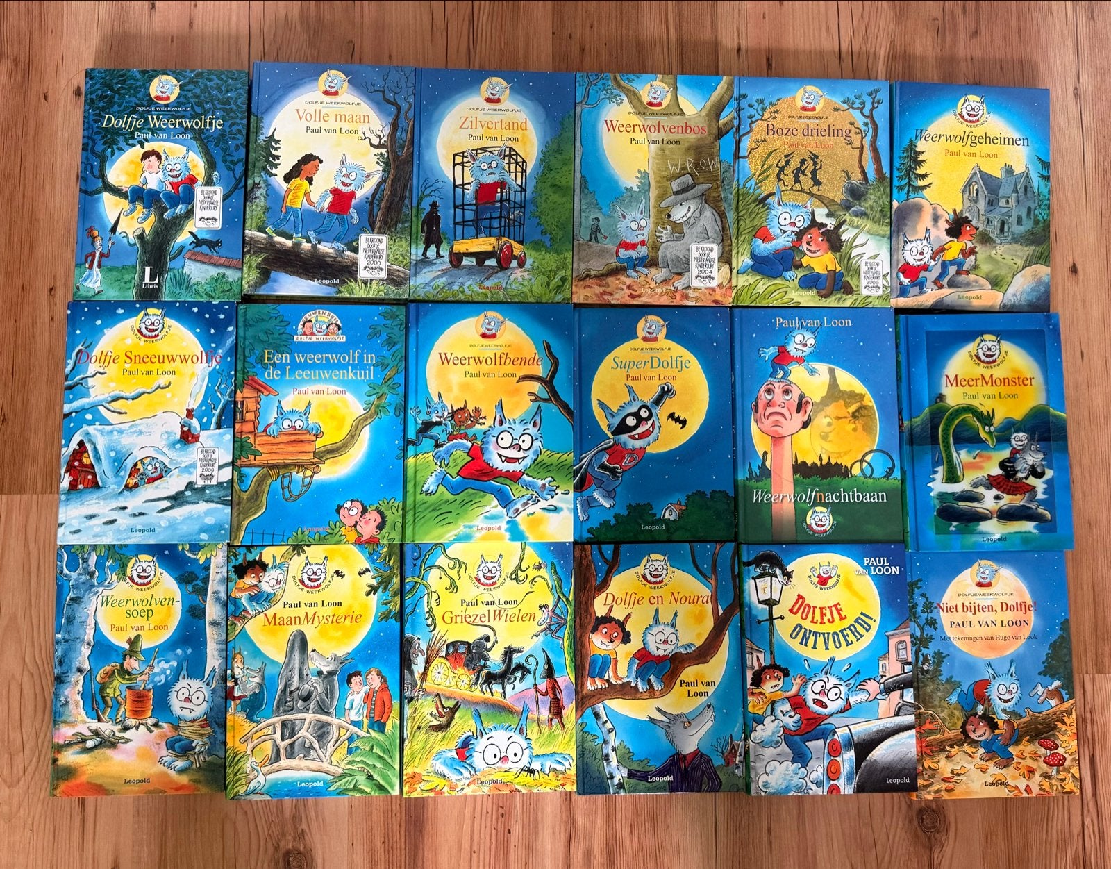 Paul van Loon boeken: Dolfje Weerwolfje, Griezelbus en meer, Boeken, Kinderboeken | Jeugd | onder 10 jaar, Ophalen of Verzenden