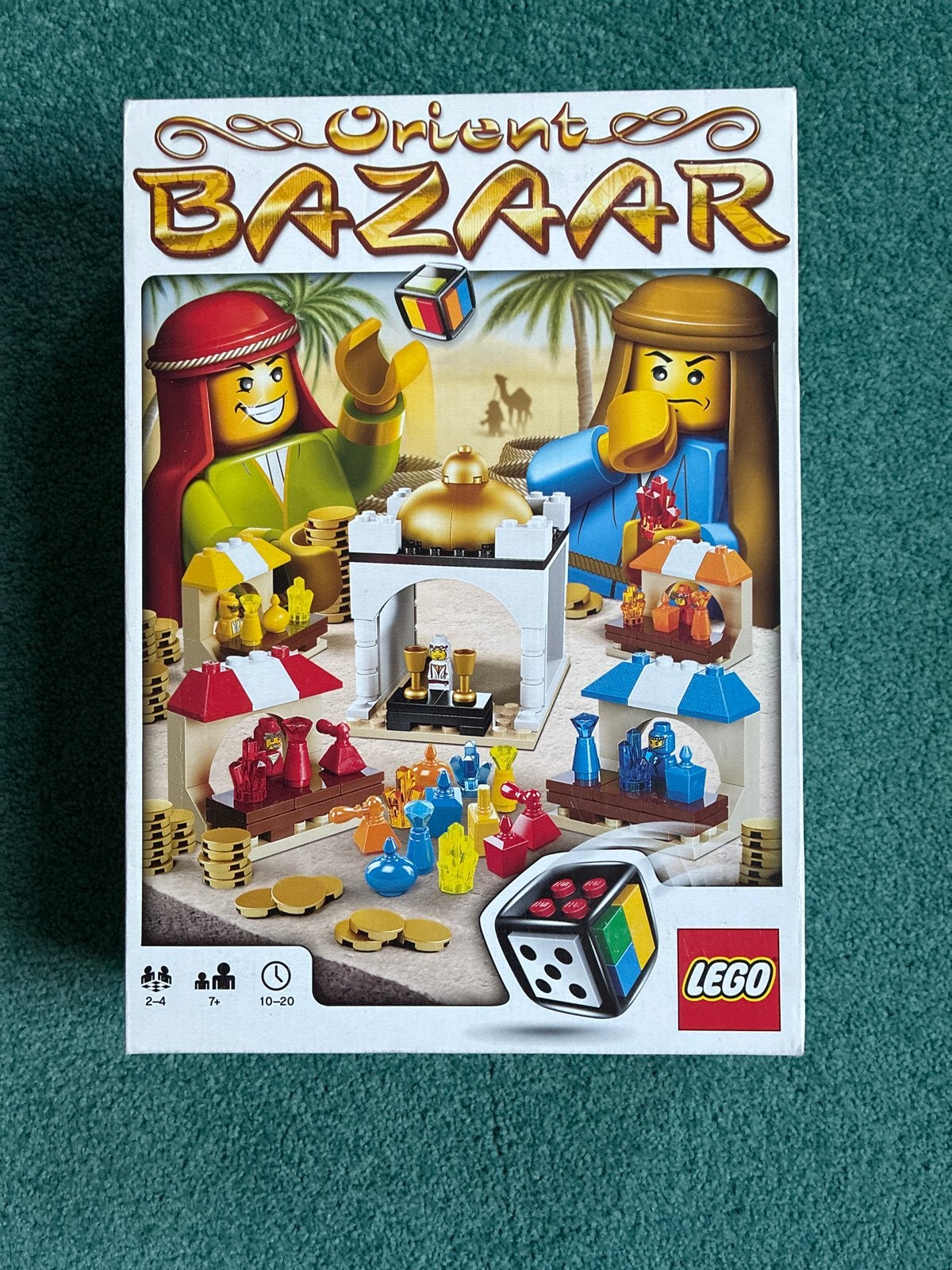 LEGO Orient Bazaar Bordspel - Compleet en Zo Goed als Nieuw, Ophalen of Verzenden, Zo goed als nieuw