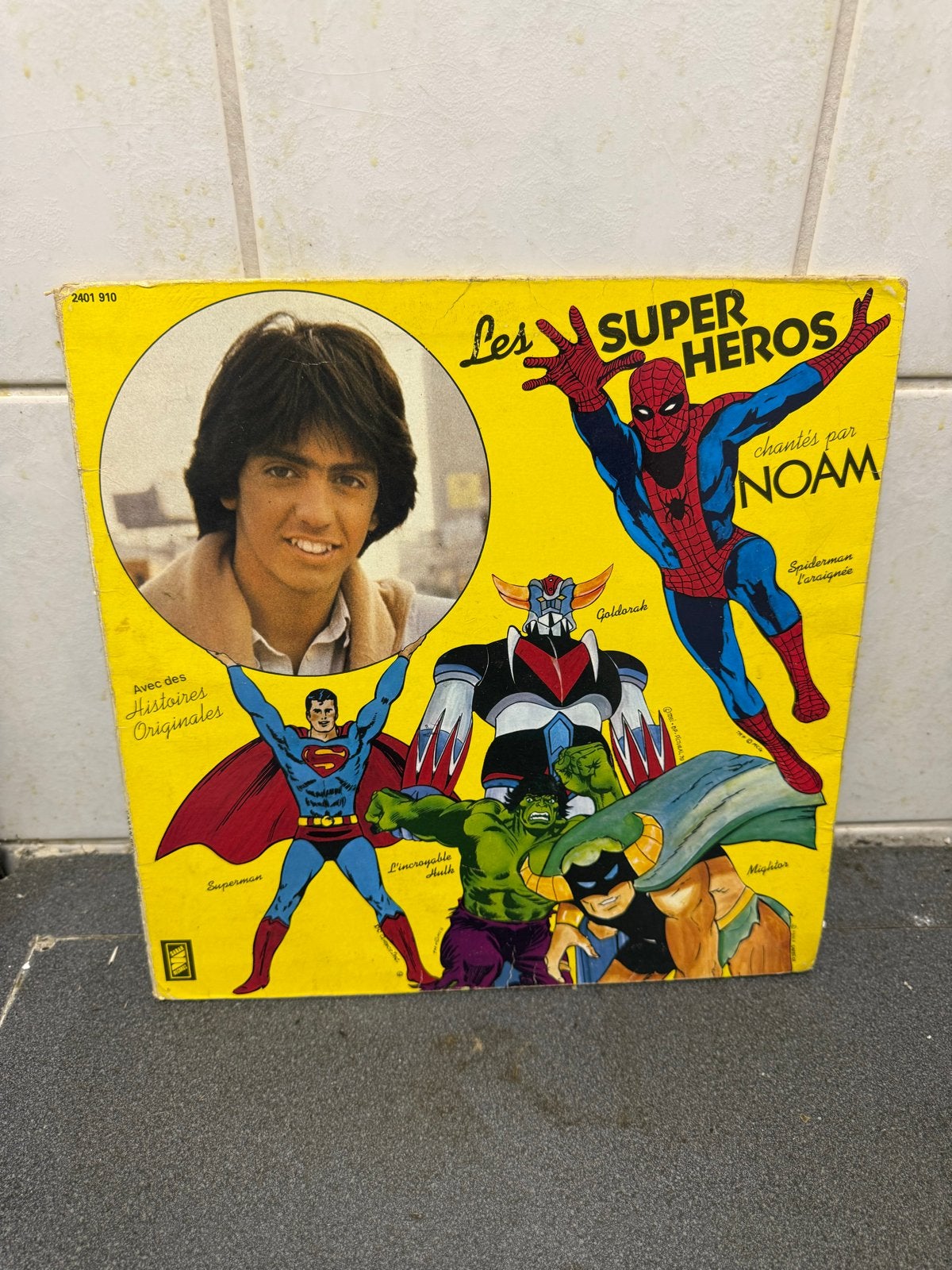 Les Super Heros - gezongen door Noam (LP), LP, Gebruikt, Pop, Ophalen of Verzenden