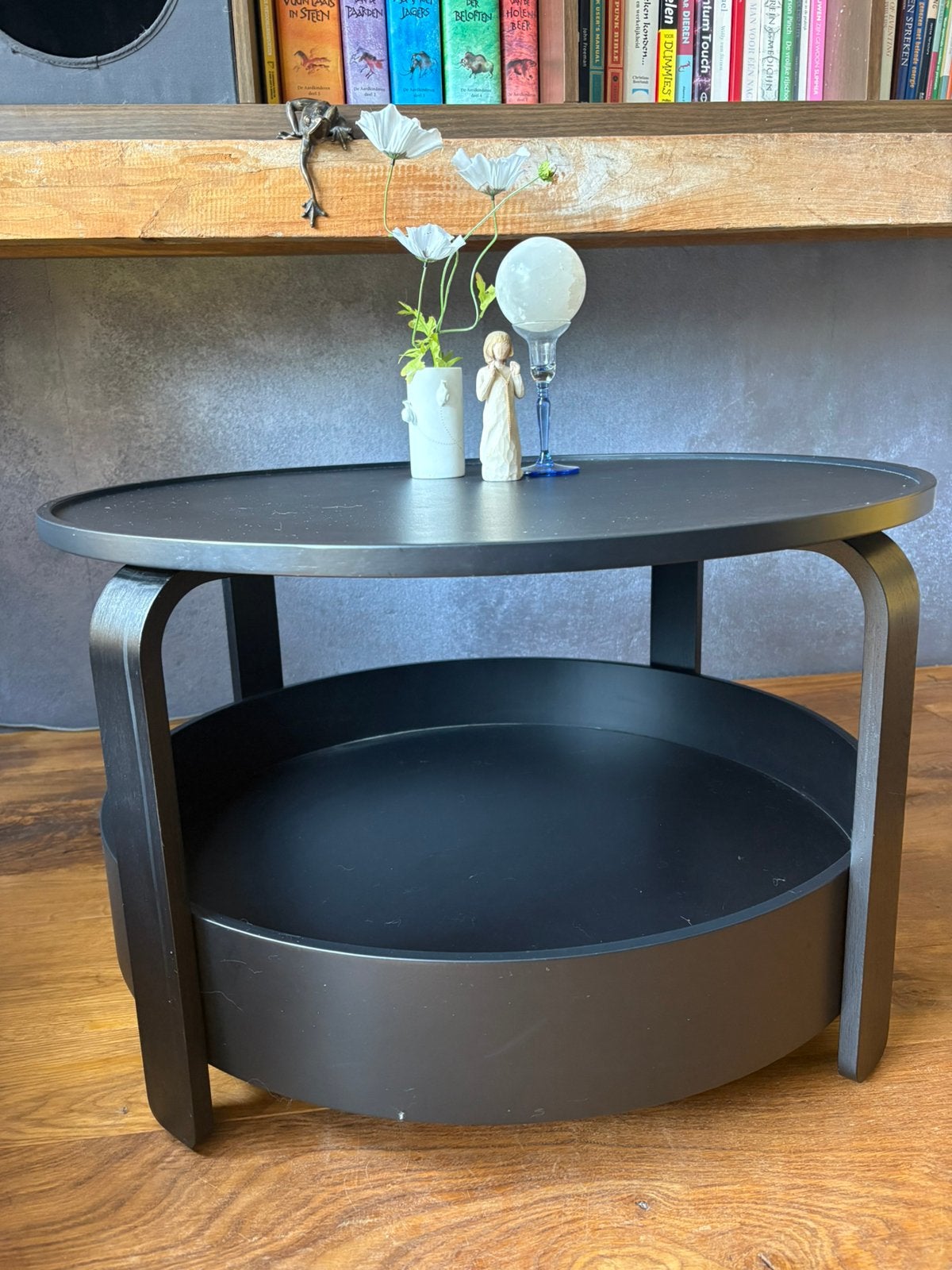 Borgeby salontafel rond ikea 70 cm, Ophalen, Rond, 50 tot 100 cm, Zo goed als nieuw