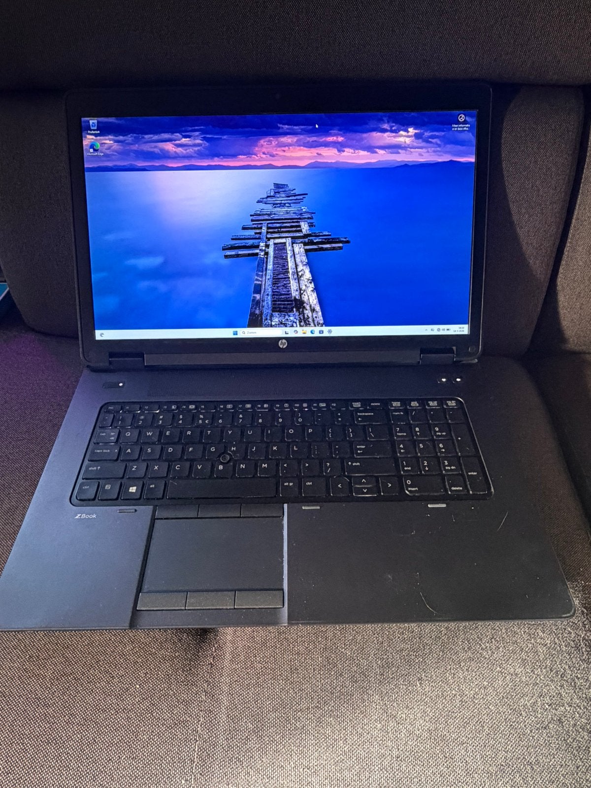 HP Zbook, intel Core i7, 16GB, 256GB ssd, Windows 11 pro, Computers en Software, Met videokaart, 2 tot 3 Ghz, Qwerty, Ophalen of Verzenden