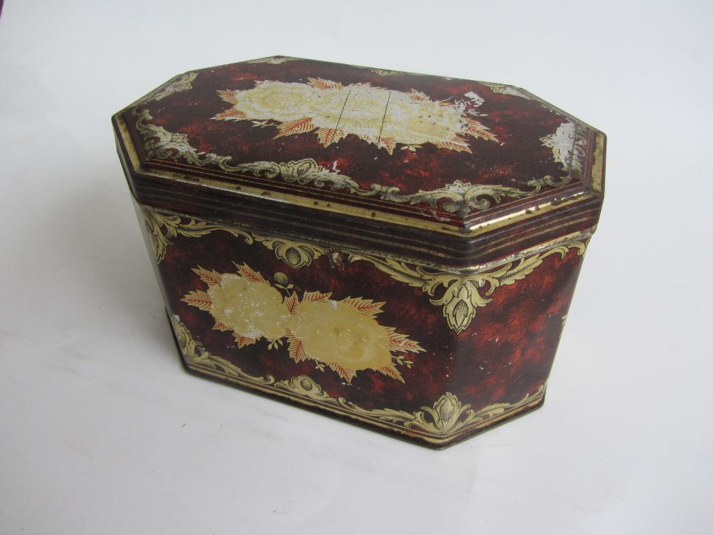 Oud tabaksblik, Ophalen of Verzenden, Koek(jes)