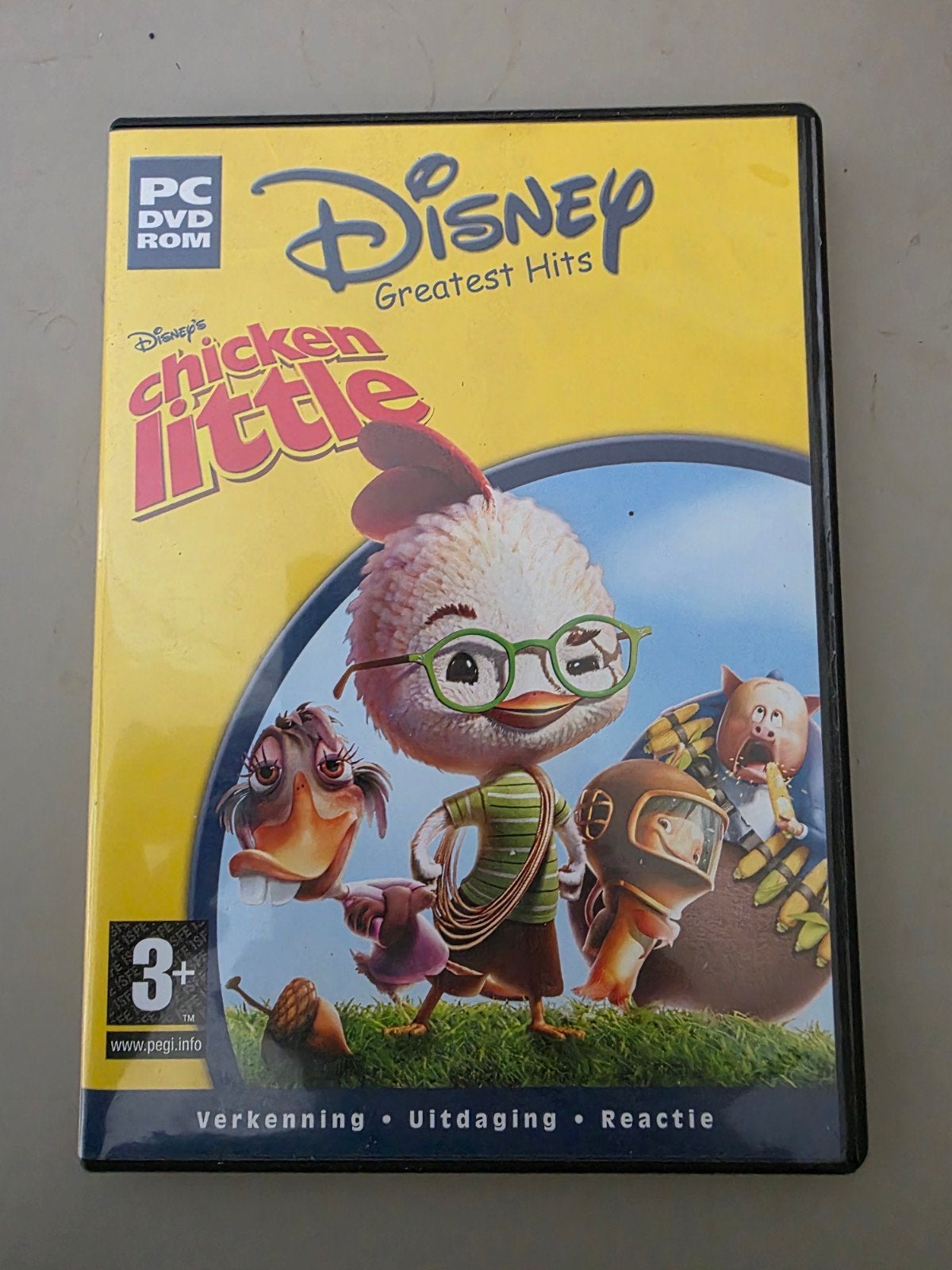 Pc game Disney's Chicken Little, Avontuur en Actie, 1 speler, Ophalen of Verzenden, Zo goed als nieuw