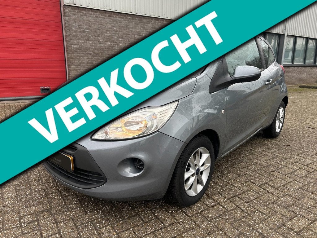 Ford Ka 1.2 Style start/stop Airco, Auto's, Ford, Voorwielaandrijving, Stof, Gebruikt, 4 cilinders