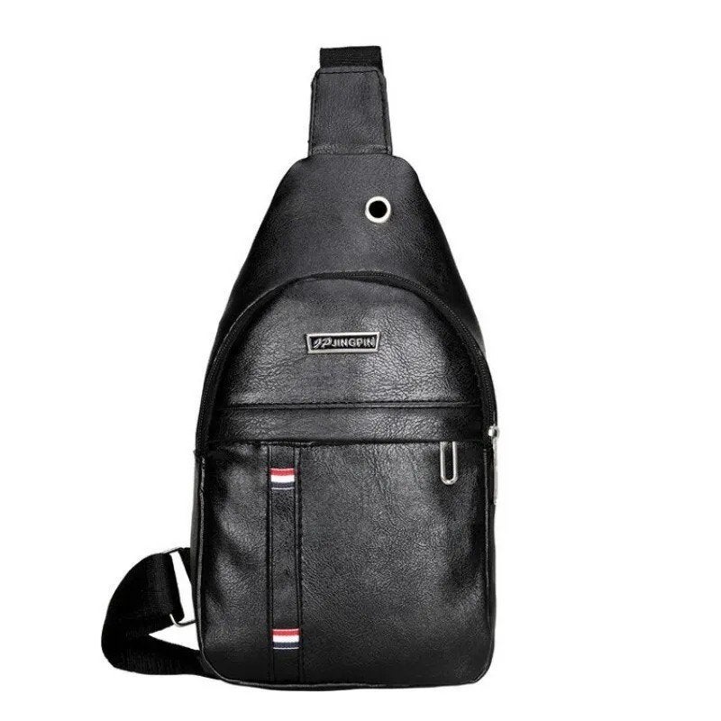 Zwarte Sling Bag / Borsttas - Compact en Stijlvol, Overige merken, 25 tot 40 cm, Nieuw, Ophalen of Verzenden