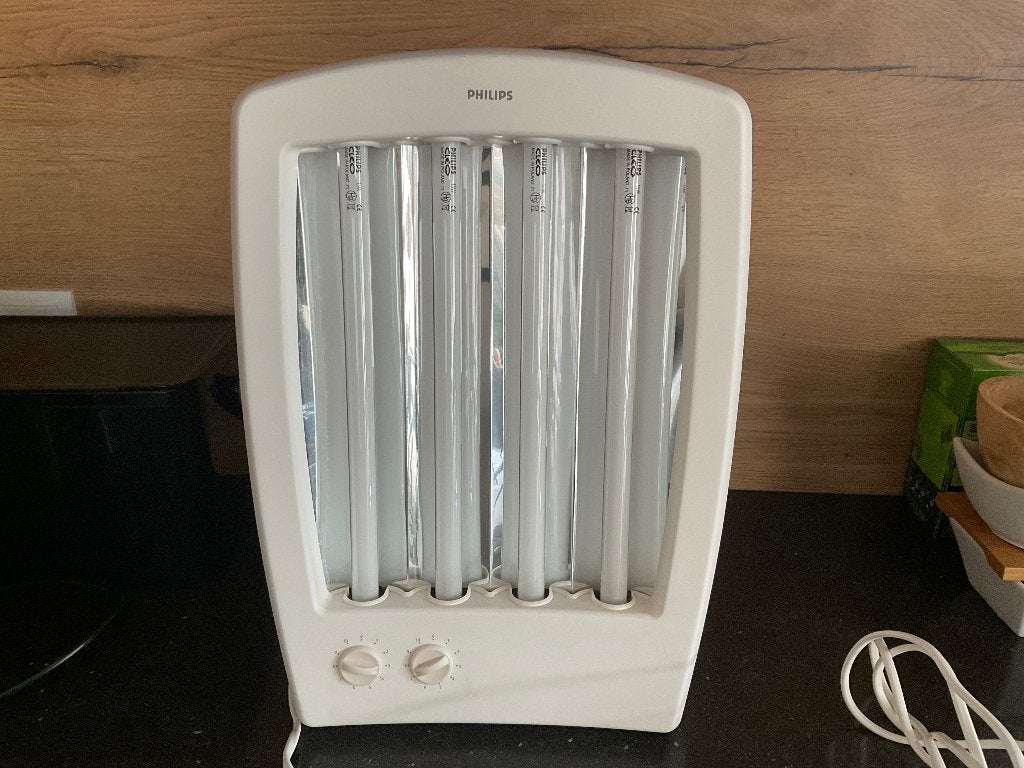 Gezichtsbruiner philips, Ophalen, Zo goed als nieuw, Gezichtsbruiner, Minder dan 10 lampen