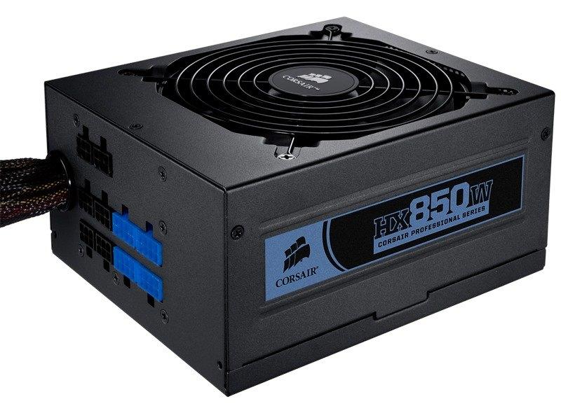 Corsair HX850W Voeding, Computers en Software, Interne voedingen, Ophalen of Verzenden, Zo goed als nieuw