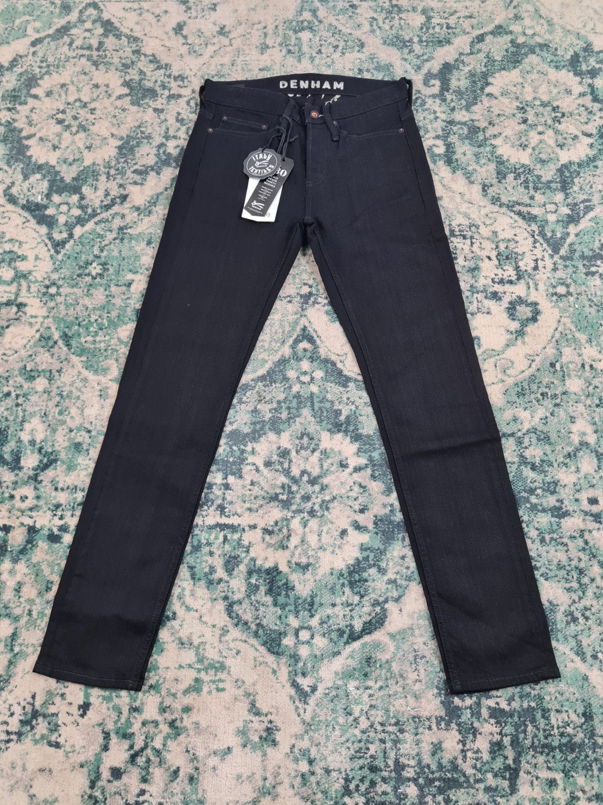 Denham Bolt Skinny Fit W28 L30 Zwart Nieuw Tulsi2830, Denham, Zwart, Nieuw, Ophalen of Verzenden