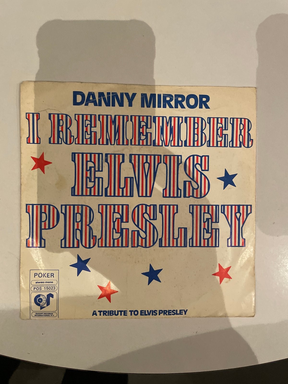Danny Mirror - I Remember Elvis Presley (7 inch vinyl), Gebruikt, 7 inch, Ophalen of Verzenden, Pop