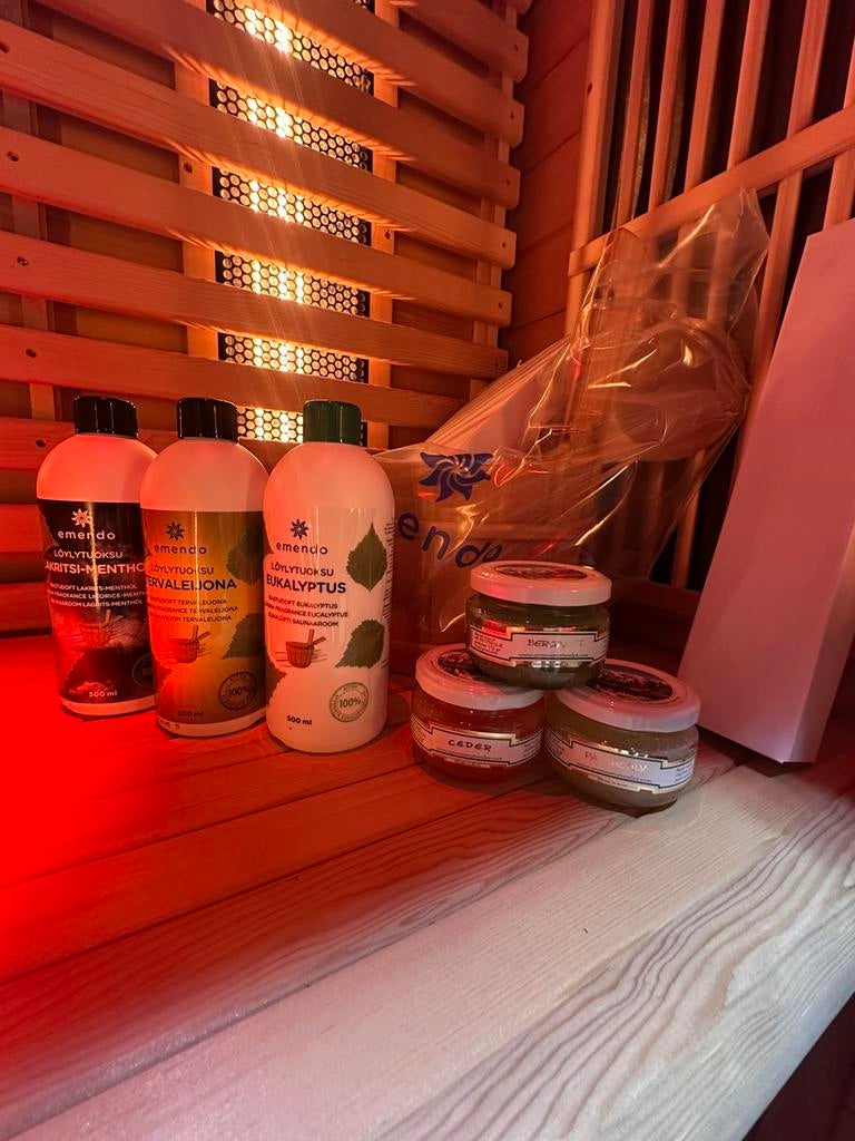 COMBI SAUNA | INFRAROOD + FINSE SAUNA | DIRECT LEVERBAAR, Info@inner-stillness.nl, Fins of Traditioneel, 7665VB, Complete sauna