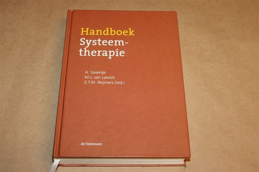 Handboek Systeemtherapie — Gezins- en Relatietherapie, Ophalen of Verzenden, Alpha, Zo goed als nieuw, HBO
