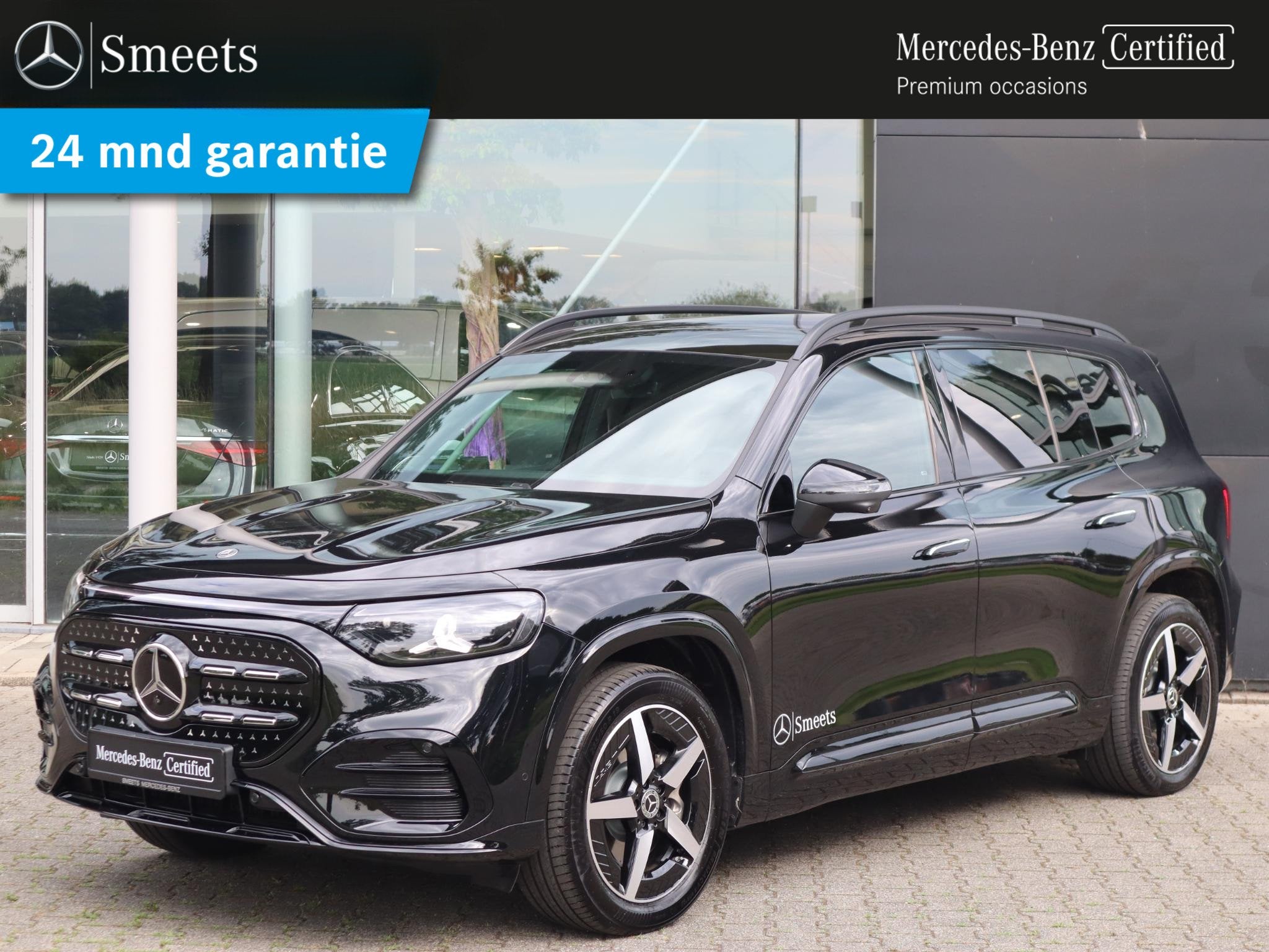 Mercedes-Benz GLB 250+ Business Solution AMG 85.5 kWh l Trek, Achterwielaandrijving, Zwart, 607 km, Origineel Nederlands