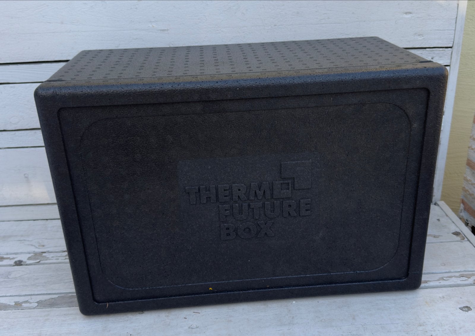 Thermo Future Box 46L - Robuuste Isolerende Koelbox, Caravans en Kamperen, Koelboxen, Ophalen of Verzenden, Gebruikt, Koelbox