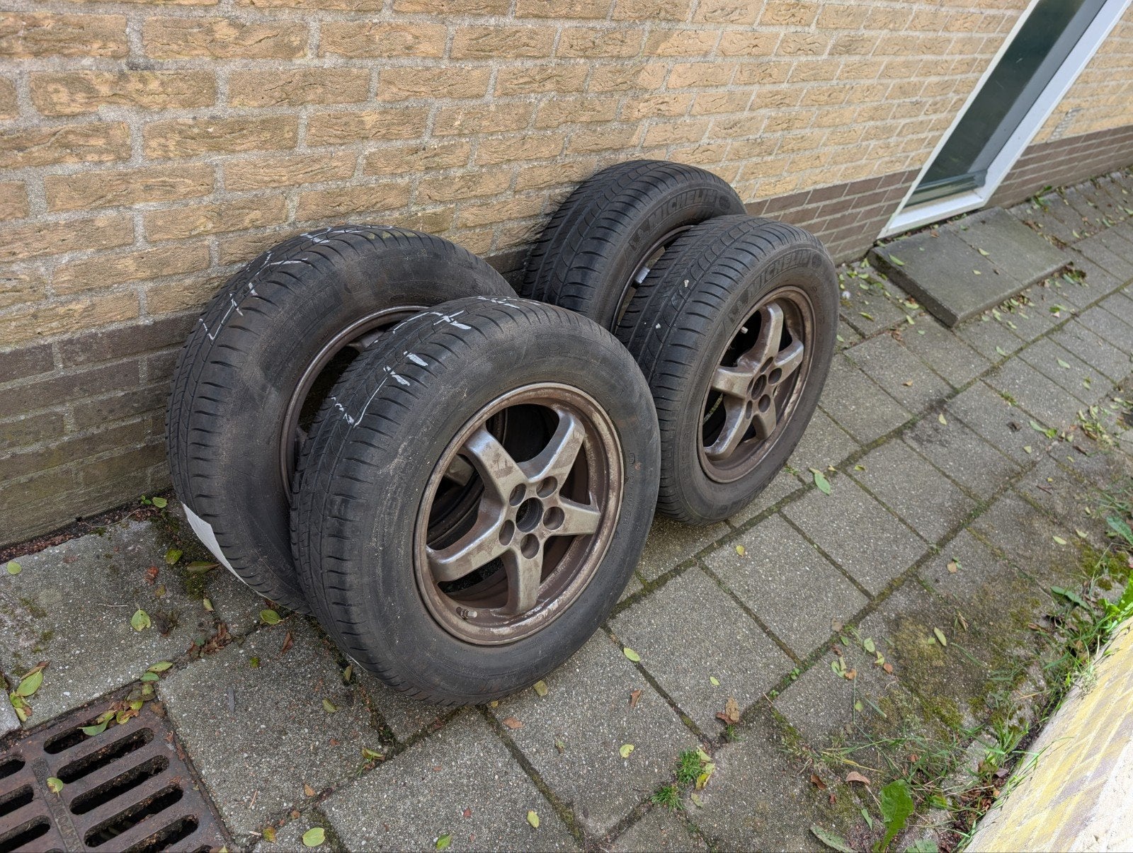 Zomerbanden set met lichtmetalen velgen, Ophalen