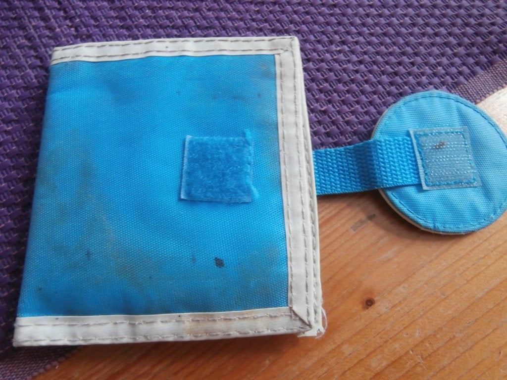 portemonnee Postbank nu ING met ING Leeuw blauw kinderen, Ophalen of Verzenden, Gebruikt