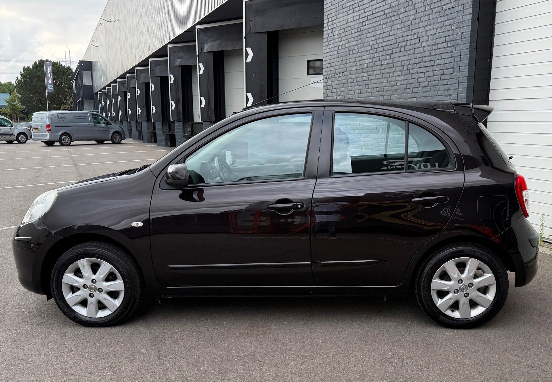 Nissan Micra 1.2 Connect Edition AUTOMAAT/CRUISE/CLIMA/LMV/P, Auto's, Euro 5, Stof, Gebruikt, Overige kleuren