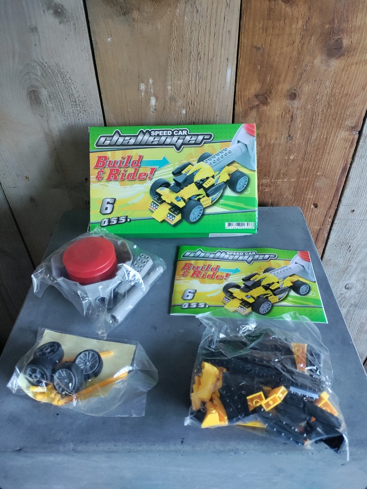 Speed car challenger (nieuw in doos), Ophalen of Verzenden, Nieuw, Compleet, Speed Champions
