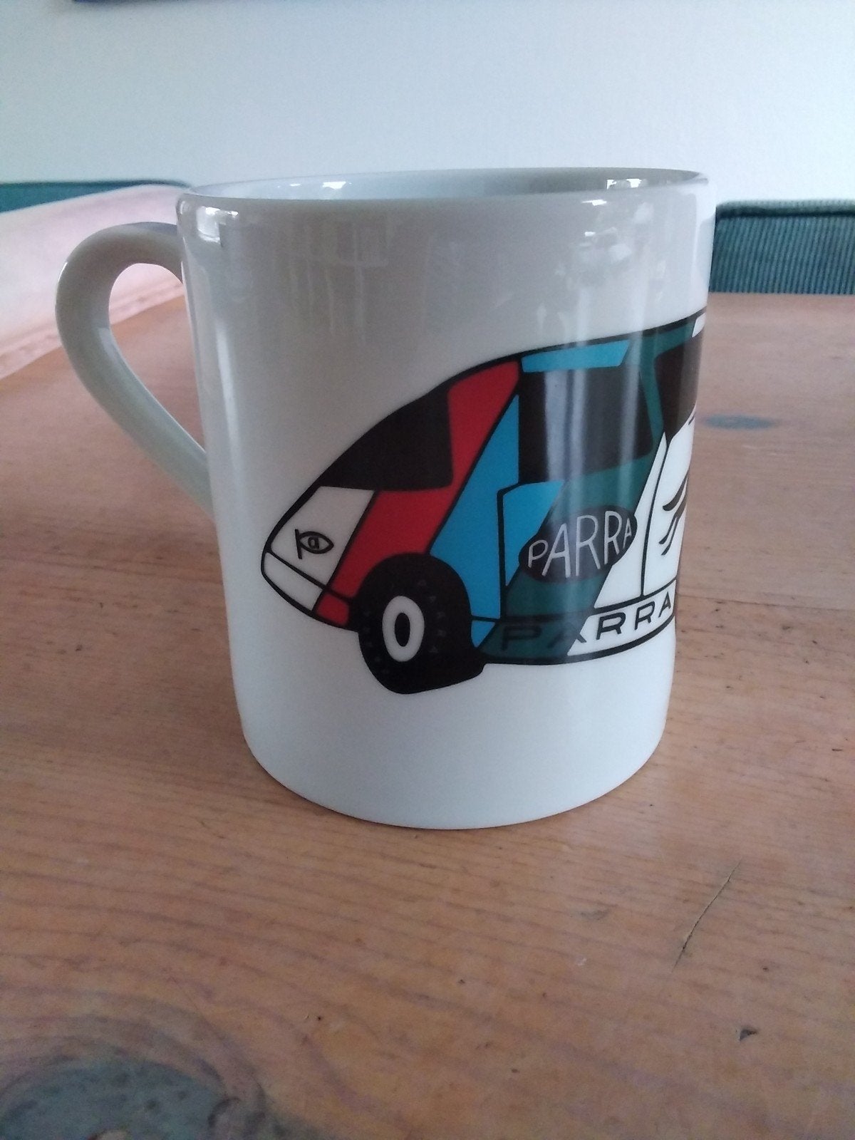 Mok Parra Racing Team, Verzenden, Zo goed als nieuw, Overige stijlen, Kop(pen) en/of Schotel(s)
