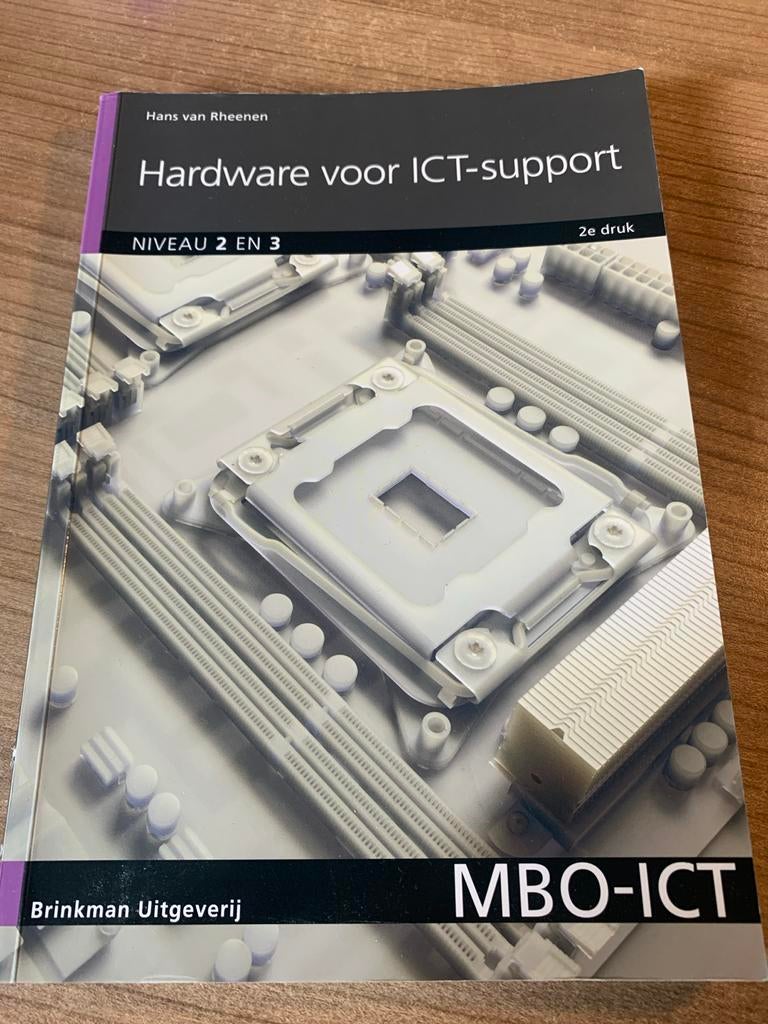 Hardware voor ICT-support MBO-ICT 2e druk, Boeken, Informatica en Computer, Ophalen of Verzenden, Gelezen, Hardware