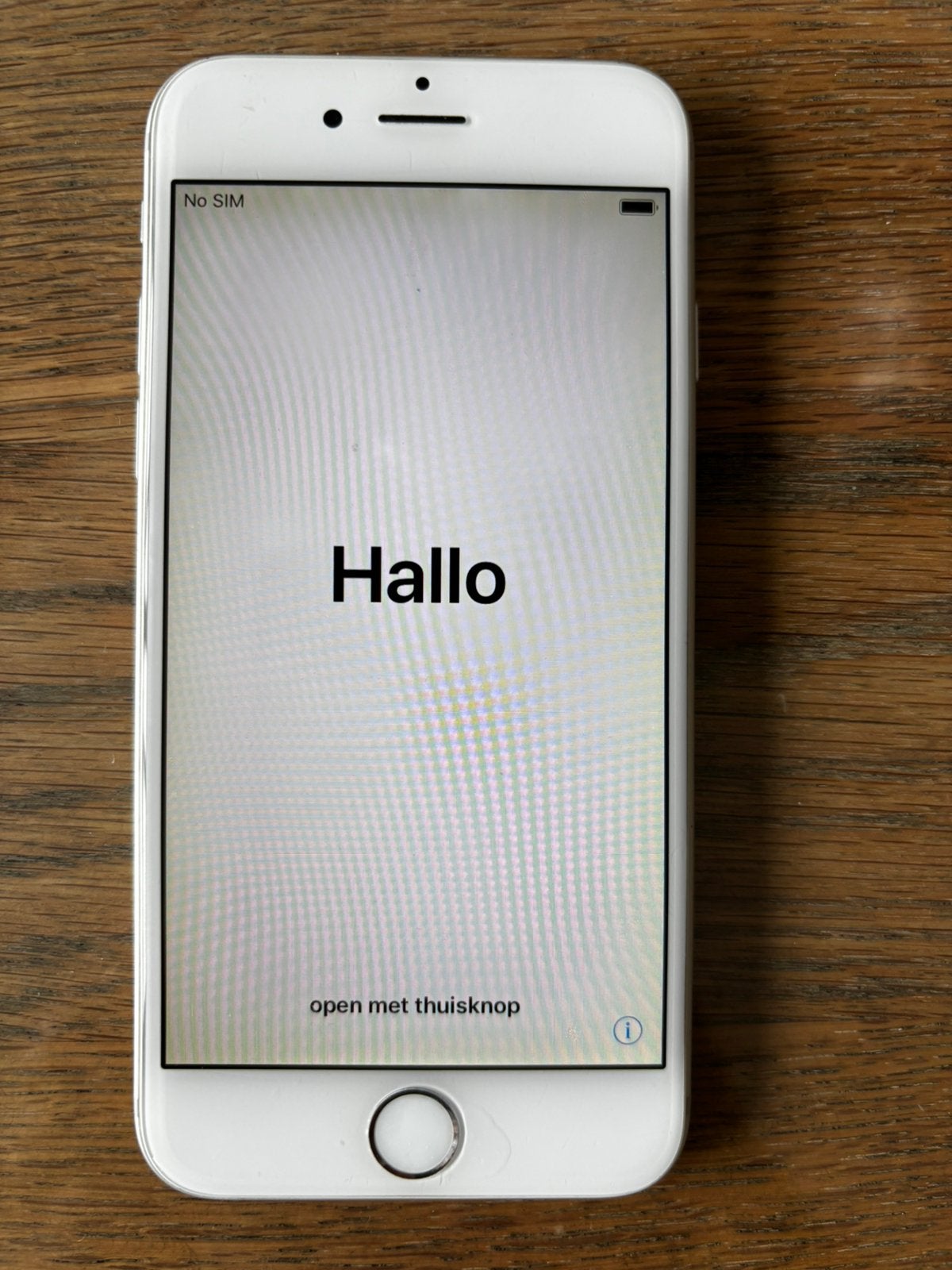 Witte iPhone 6 (A1586) – Werkt goed, Telecommunicatie, Mobiele telefoons | Apple iPhone, Ophalen, Gebruikt, Wit, 64 GB