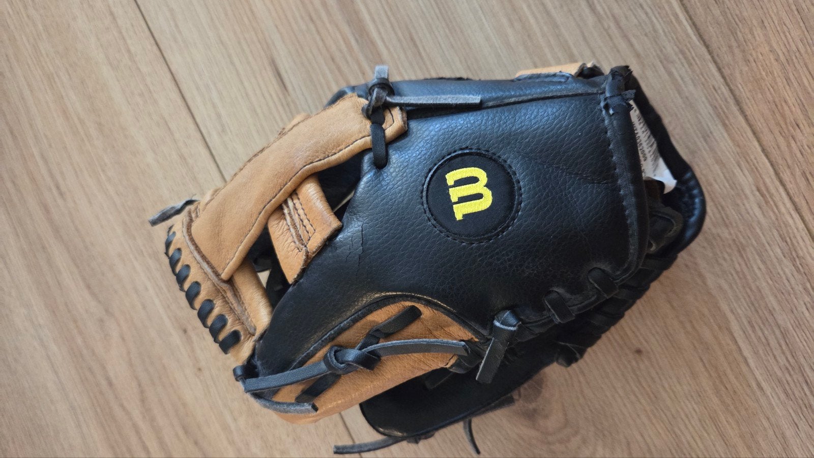 Wilson Honkbalhandschoen 9", Sport en Fitness, Honkbal en Softbal, Ophalen, Gebruikt, Honkbal, Handschoen