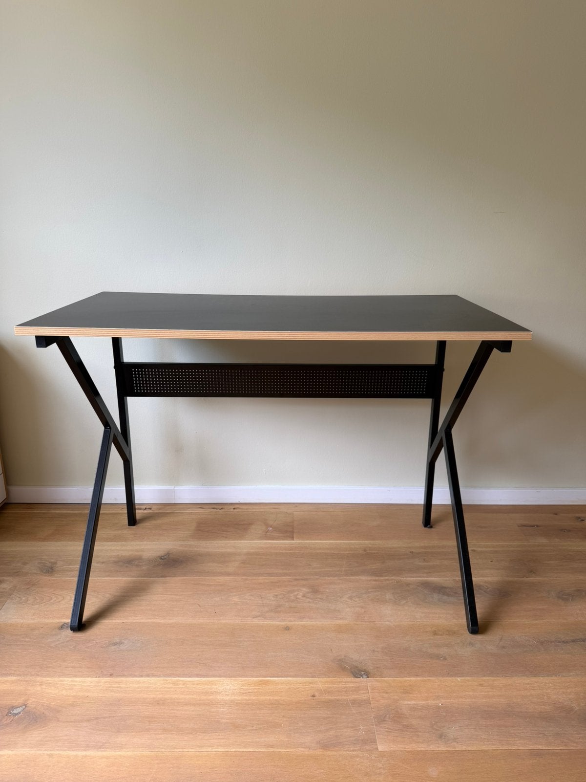 Bureau 105 x 55 x 75 cm, Ophalen, Demontabel, Gebruikt, Zwart