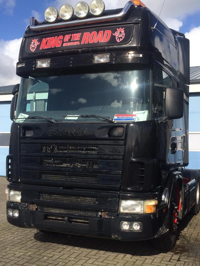 Scania 164  6x2 met NL kenteken, Auto-onderdelen, Vrachtwagen-onderdelen, Ophalen, Scania