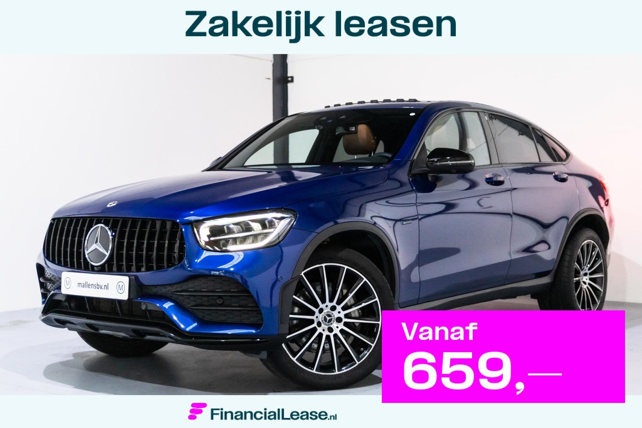 Mercedes-Benz GLC-klasse Coupé 300e 4MATIC Premium Plus VOL, Automaat, 14 kWh, Gebruikt, Euro 6