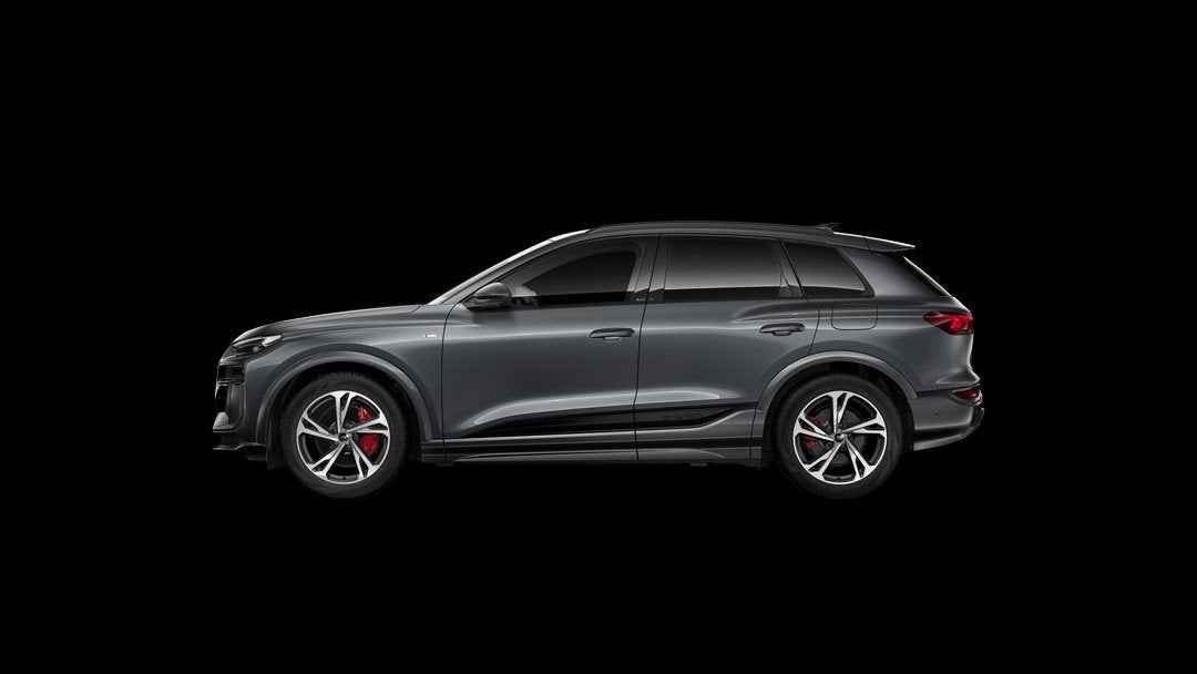 Audi Q6 e-tron S edition 83 kWh | Panoramadak | Getint glas, Auto's, Automaat, Achterwielaandrijving, 252 pk, Leder en Stof