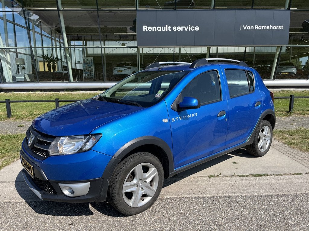 Dacia Sandero 0.9 TCe Stepway Lauréate / Meeneem Prijs /, Auto's, Dacia, Voorwielaandrijving, Gebruikt, 31 €/maand, Blauw