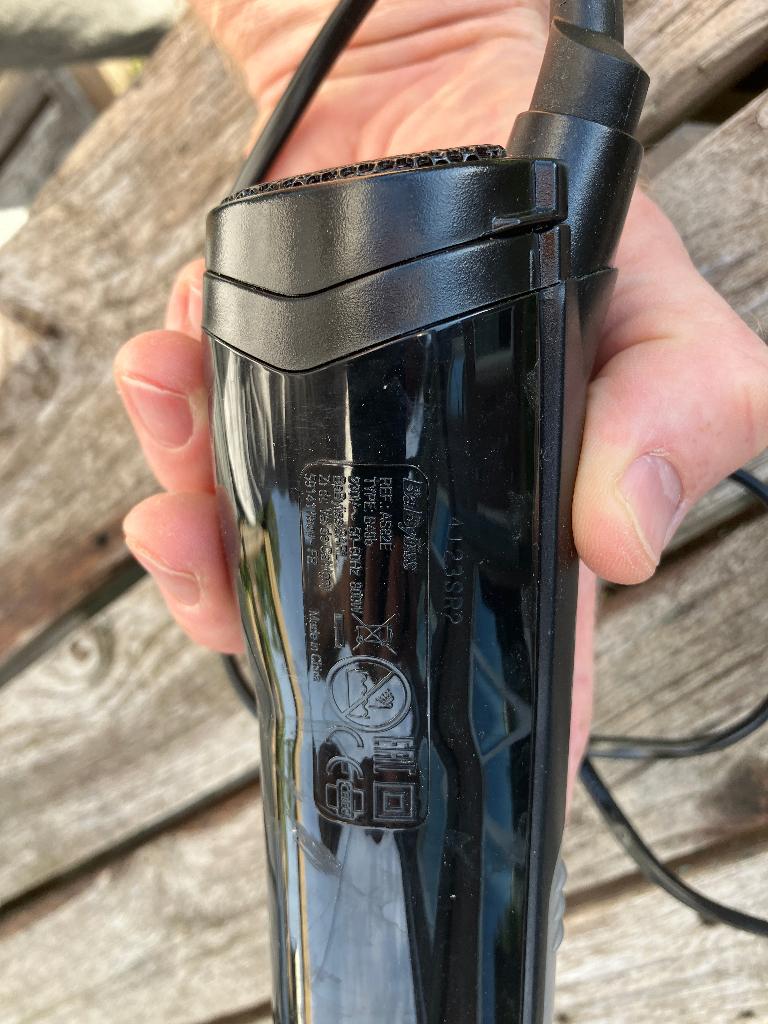 Babyliss fohn met opzetstukken, Ophalen of Verzenden, Zo goed als nieuw, Föhn of Haardroger