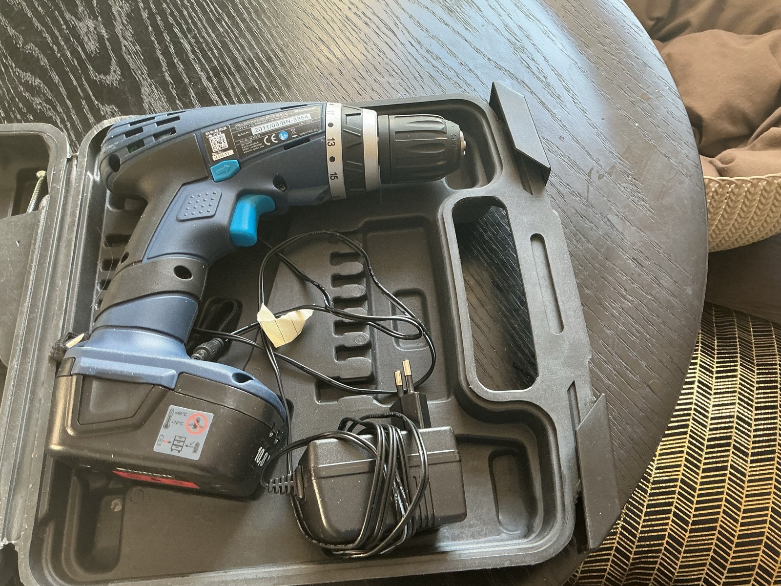 Einhell Accu-Boorschroefmachine BT-CD 10.8 Li in koffer, Ophalen, Gebruikt, Variabele snelheid, Boor- en Schroefmachine