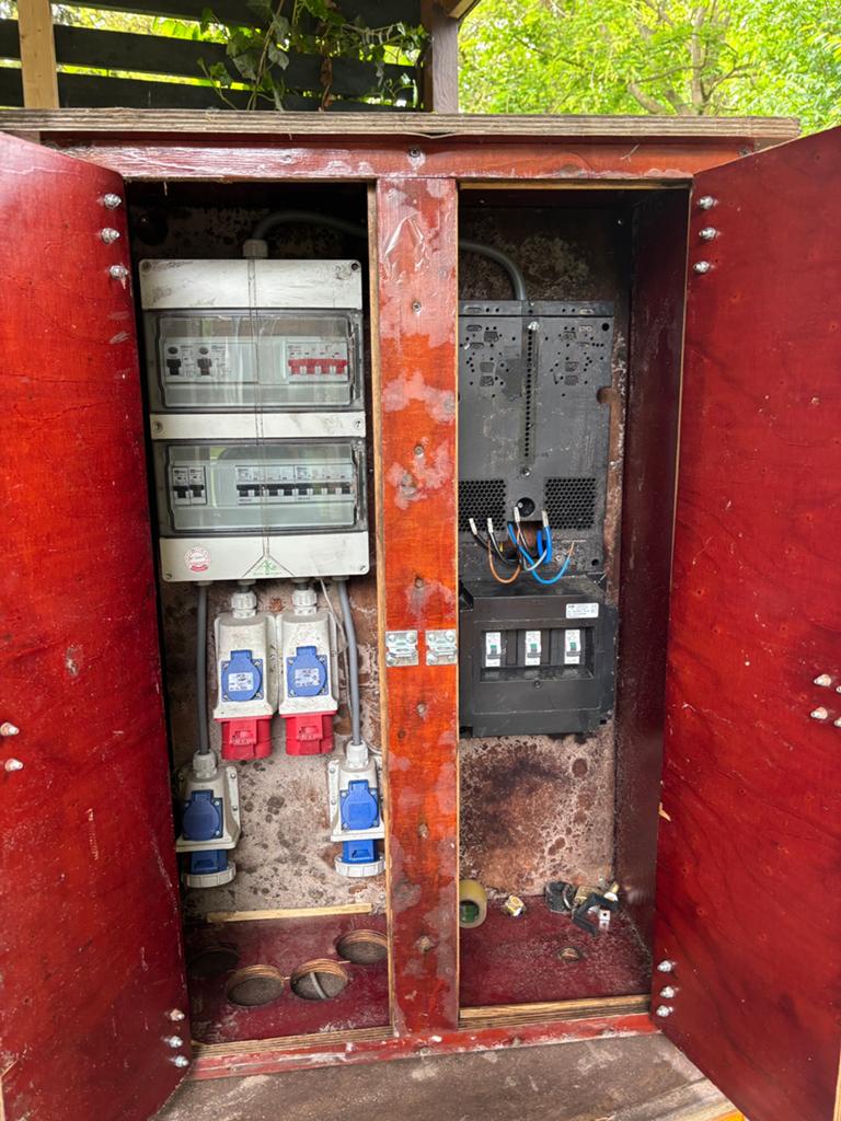 Bouwstroom kast, Doe-het-zelf en Verbouw, Elektra en Kabels, Ophalen of Verzenden, Zo goed als nieuw, Overige typen