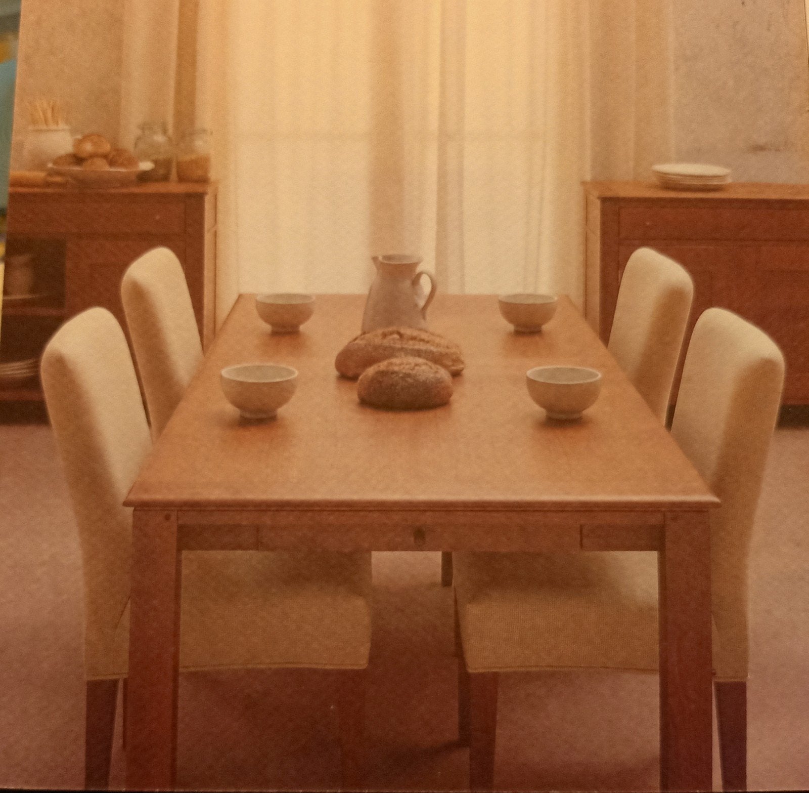 complete interieur, Ophalen