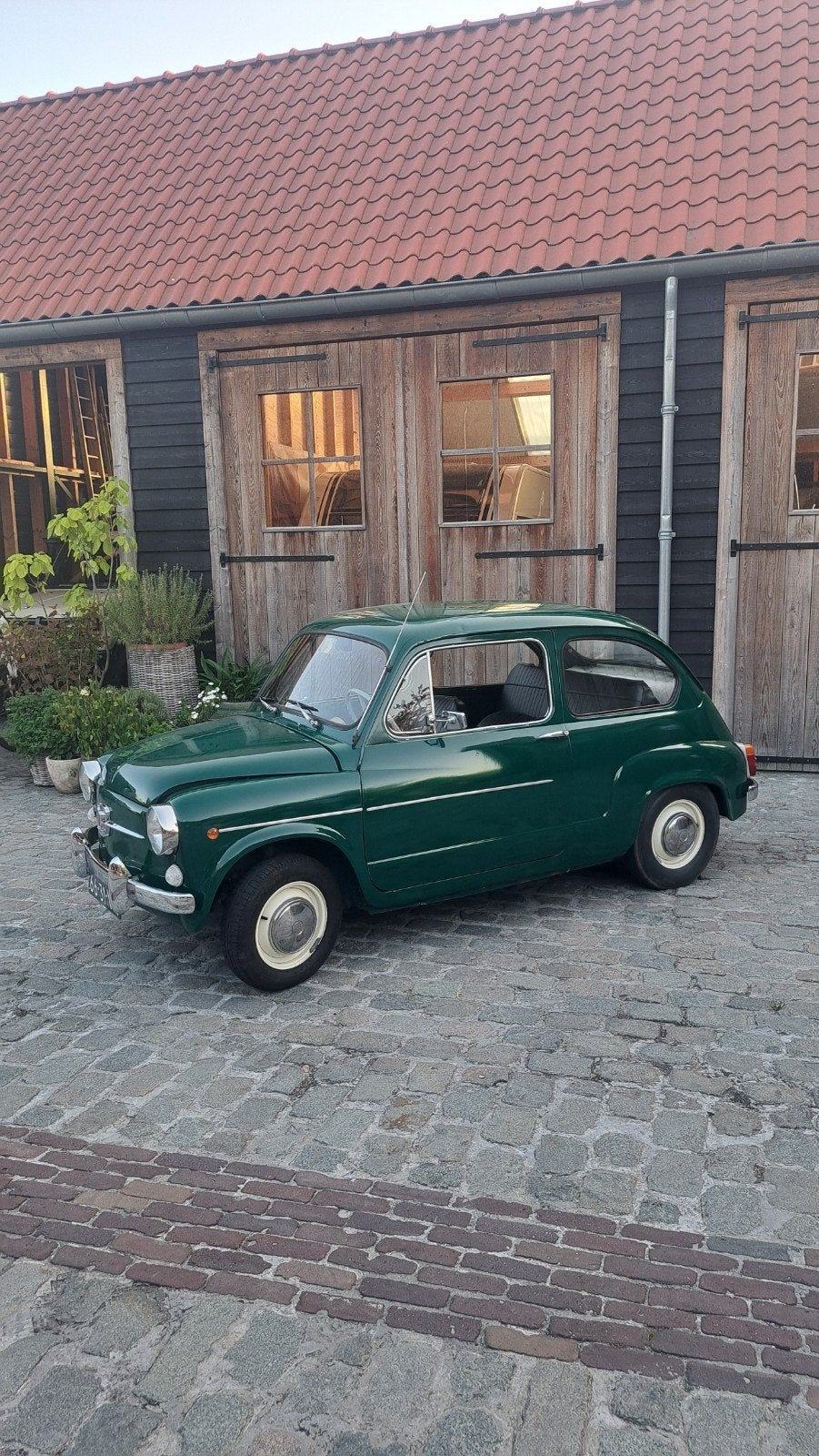 Fiat 600 0.8 E 1972 Groen, Auto's, Fiat, 4 cilinders, Origineel Nederlands, Handgeschakeld, Particulier
