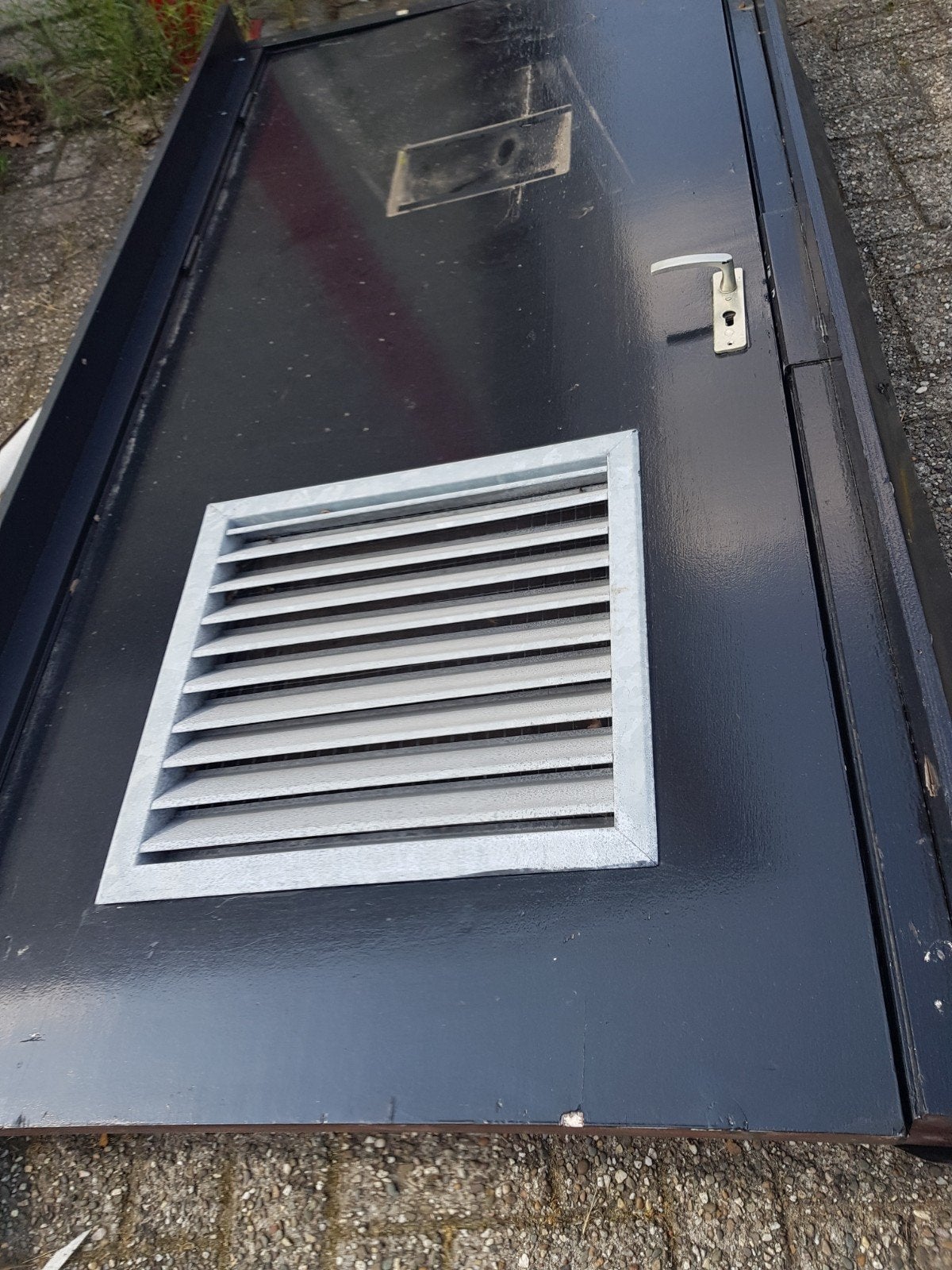 Ventilatie deur buitendeur kozijn, Doe-het-zelf en Verbouw, Kozijnen en Schuifpuien, Ophalen, Hout, 75 tot 150 cm, Deurkozijn