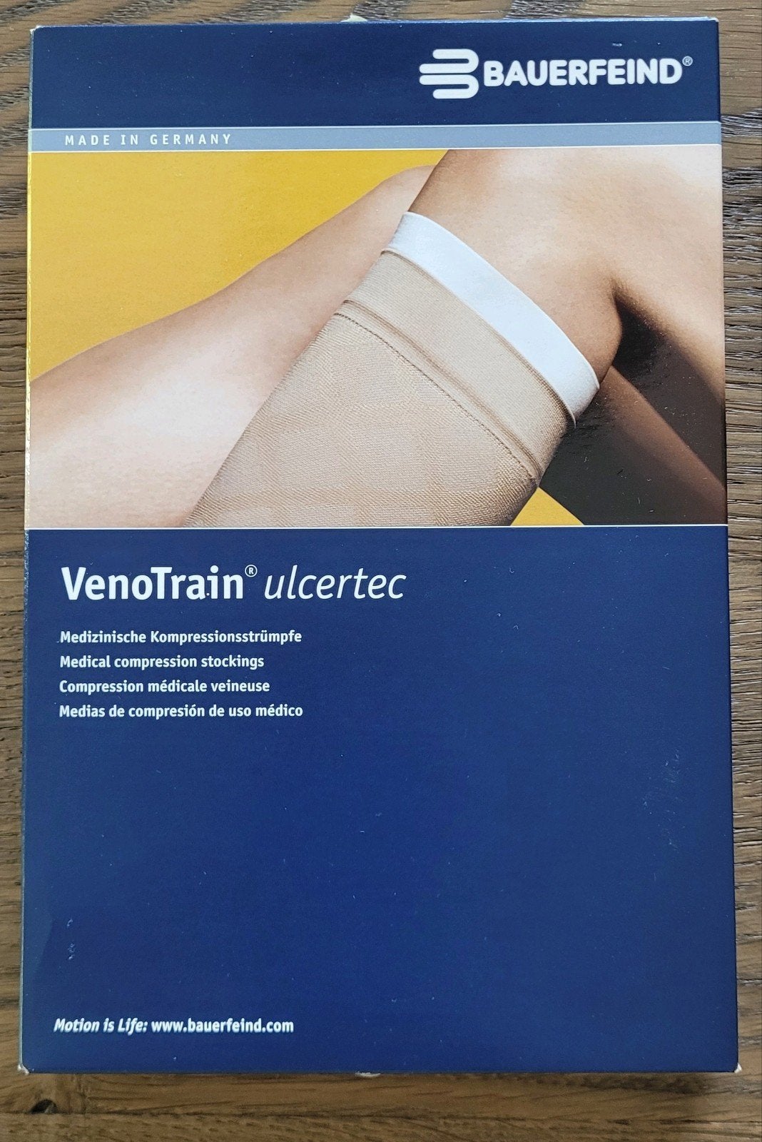 VenoTrain ulcertec medische steun (knie) kousen. Maat L., Diversen, Verpleegmiddelen, Ophalen of Verzenden, Nieuw
