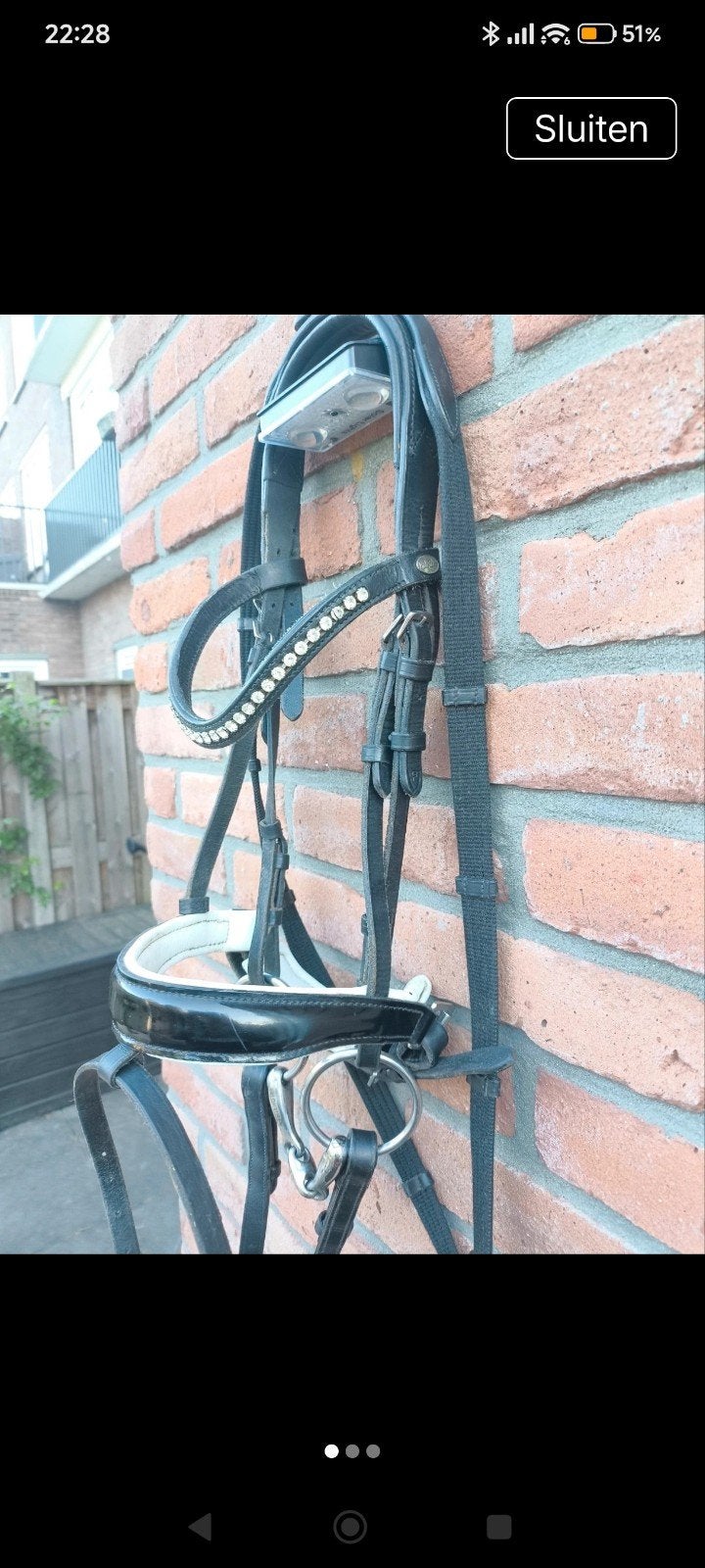 Te koop compleet hoofdstel, Ophalen of Verzenden, Dressuur