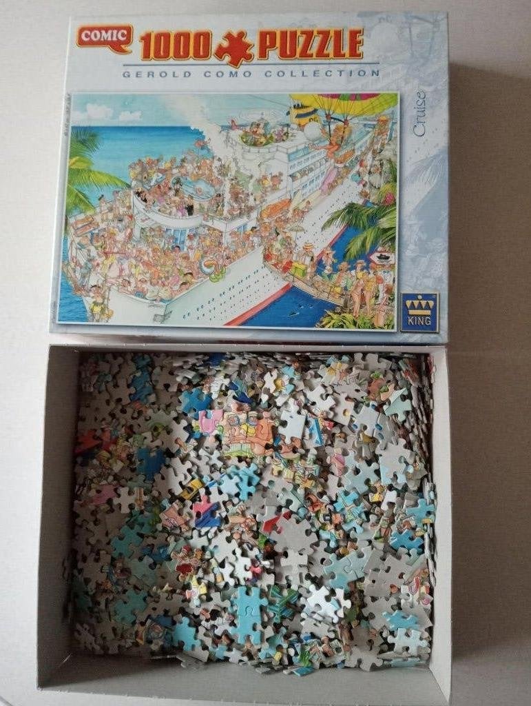 legpuzzels, Ophalen of Verzenden, 500 t/m 1500 stukjes, Zo goed als nieuw, Legpuzzel