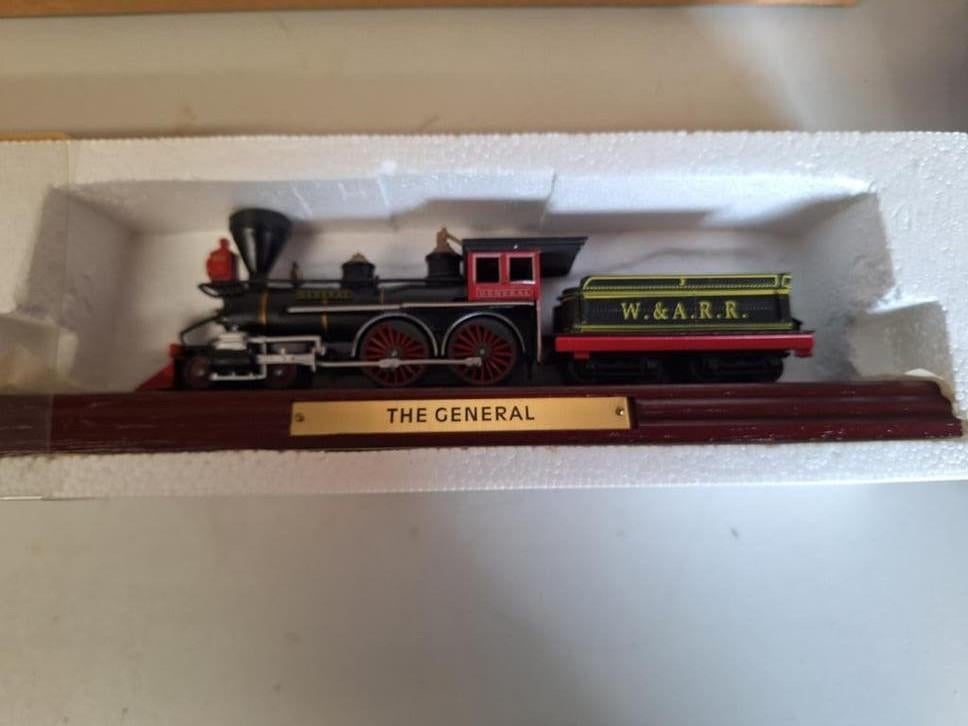 Atlas Treinmodel 'The General' - Gedetailleerde Locomotief, Hobby en Vrije tijd, Modeltreinen | H0, Ophalen of Verzenden