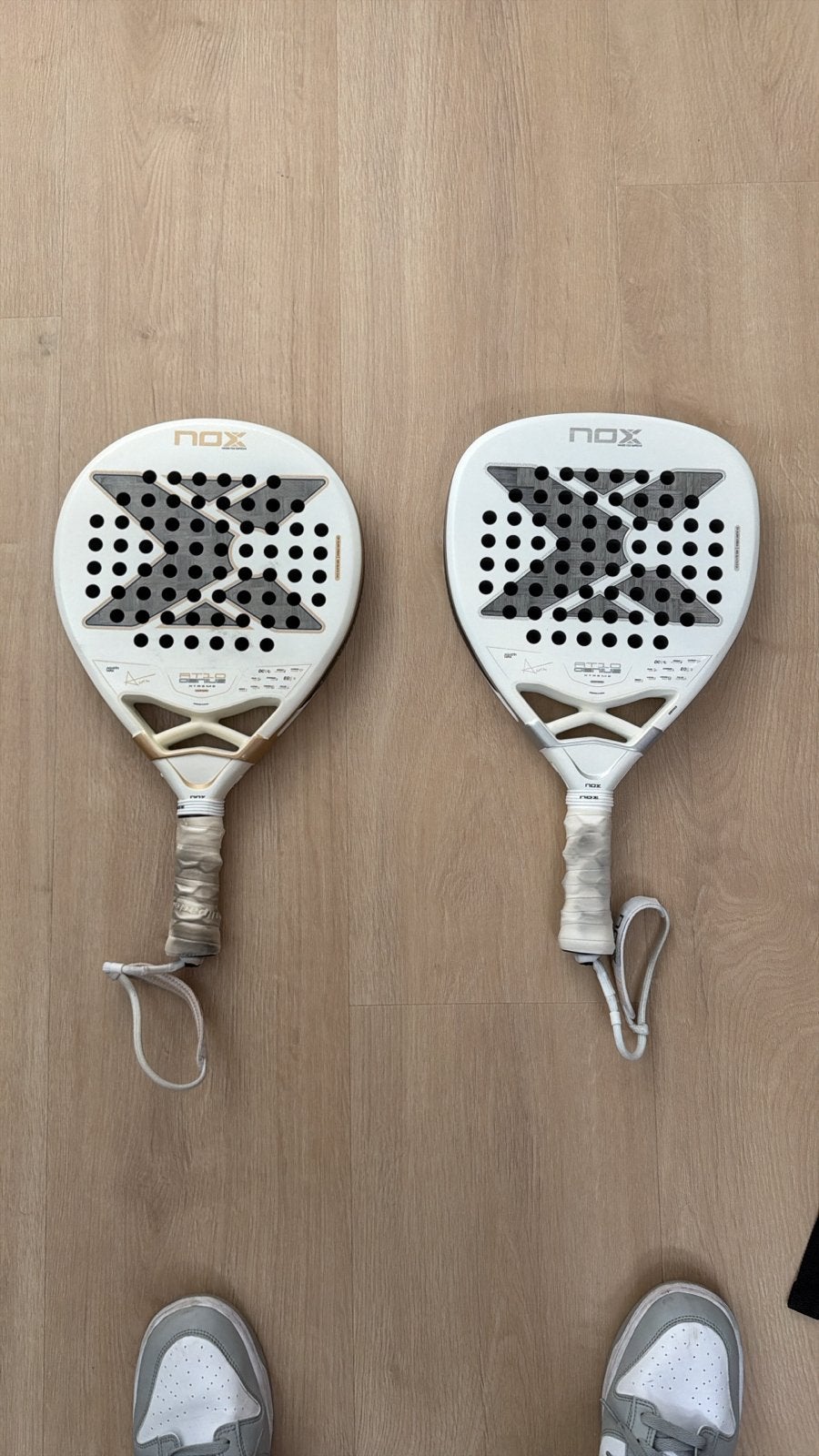 Twee Nox padelrackets - Zo goed als nieuw, Ophalen of Verzenden, Zo goed als nieuw, Padelracket