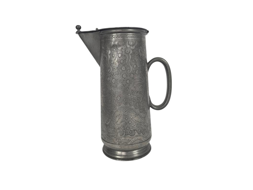 Kut Hing Pewter Swatow - China - snavelkan - tin - 1890/1900, Ophalen of Verzenden
