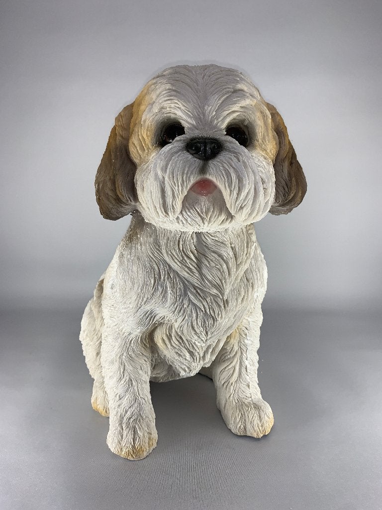 Shih Tzu zittend - Decoratie - Shabella-deco, Beige, Shabella, Nieuw, Ophalen of Verzenden